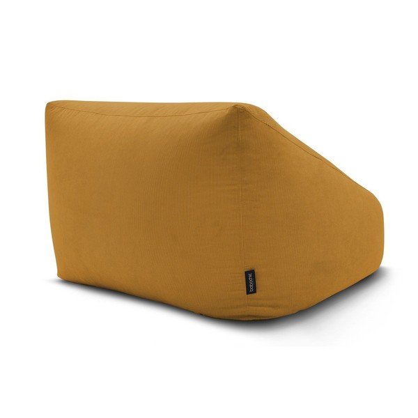 Žltý menčestrový sedací vak Lilibet – Bobochic Paris-image-4