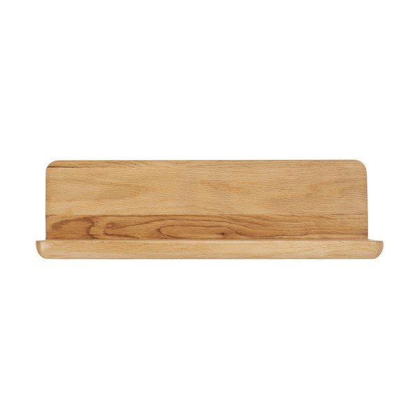 Polica z dubového dreva v svetlo prírodnej farbe 40 cm Salina – House Nordic-image-3