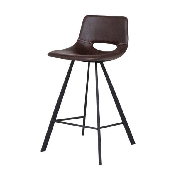 Tmavohnedá barová stolička Canett Coronas, výška 87 cm