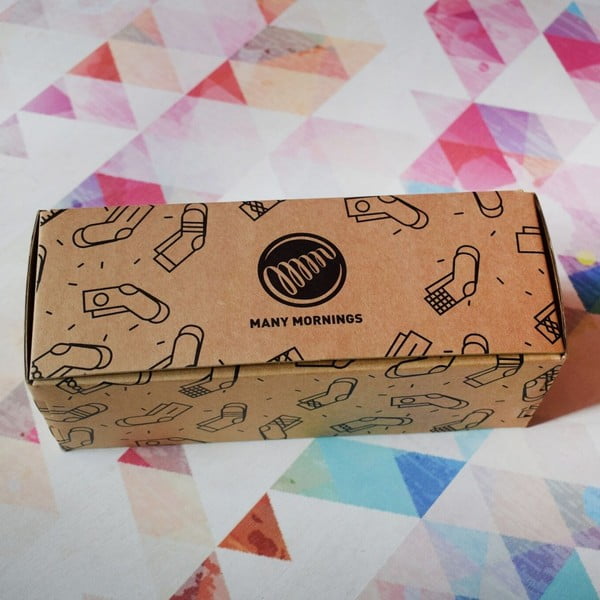 Set ponožiek v darčekovom balení Many Mornings Golden Hour veľ. 39–42-image-1