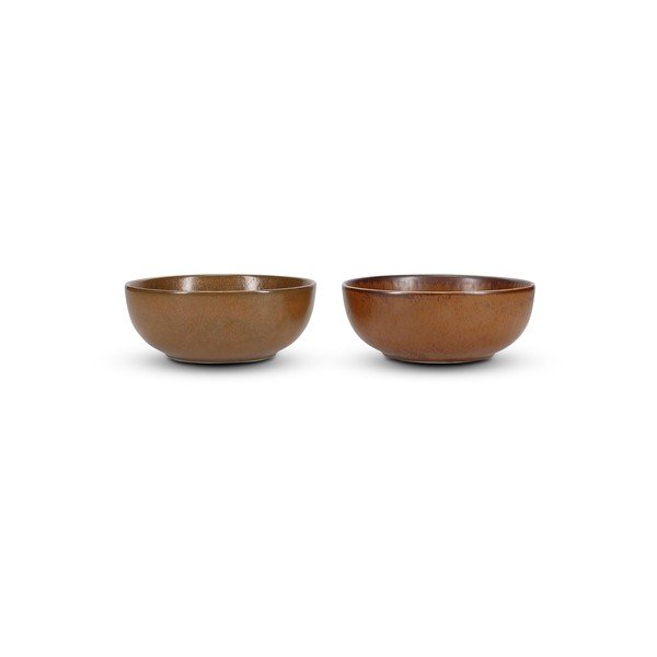 Hnedá porcelánová polievková miska 710 ml Ovio – BonBistro-image-2