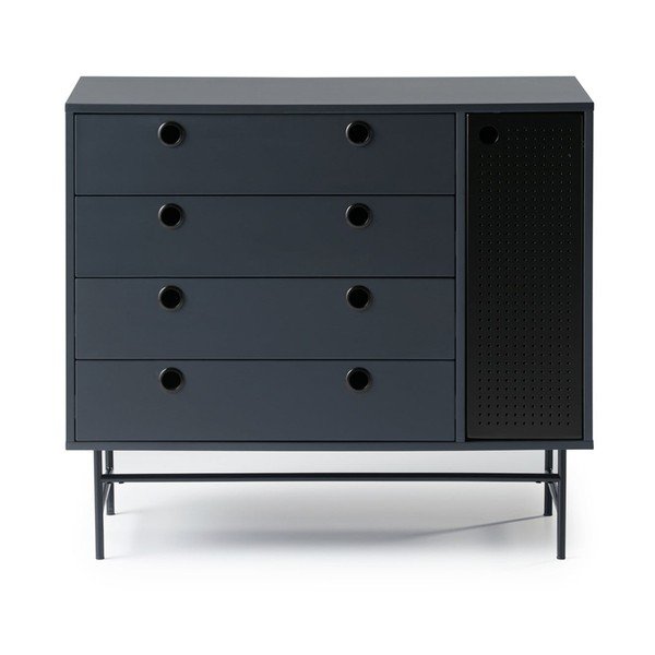 Tmavomodrá komoda Teulat Punto