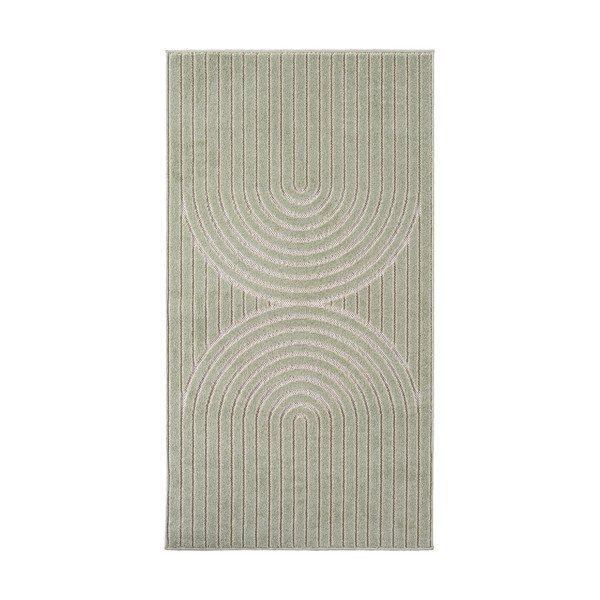 Zelený vnútorný a vonkajší koberec 80x150 cm Nova 1201 – Ayyildiz Carpets