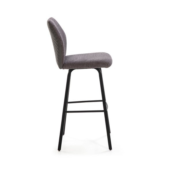 Tmavosivé barové stoličky v súprave 2 ks 75 cm Pol – Marckeric-image-3