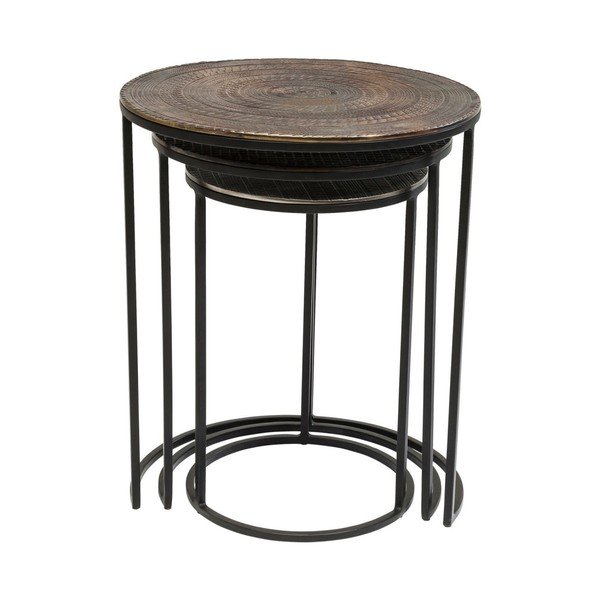 Sada 3 odkladacích stolíkov Kare Design Electra-image-1