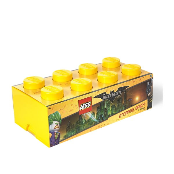 Žltý úložný box LEGO® Batman