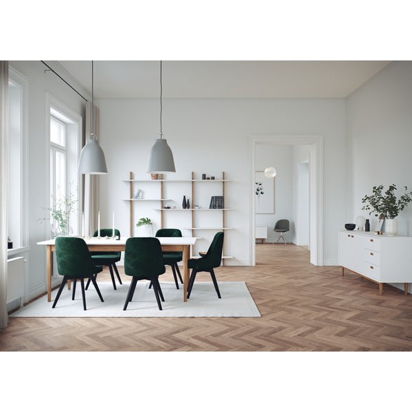 Zelený policový diel Tenzo Bridge, šírka 162 cm-image-4