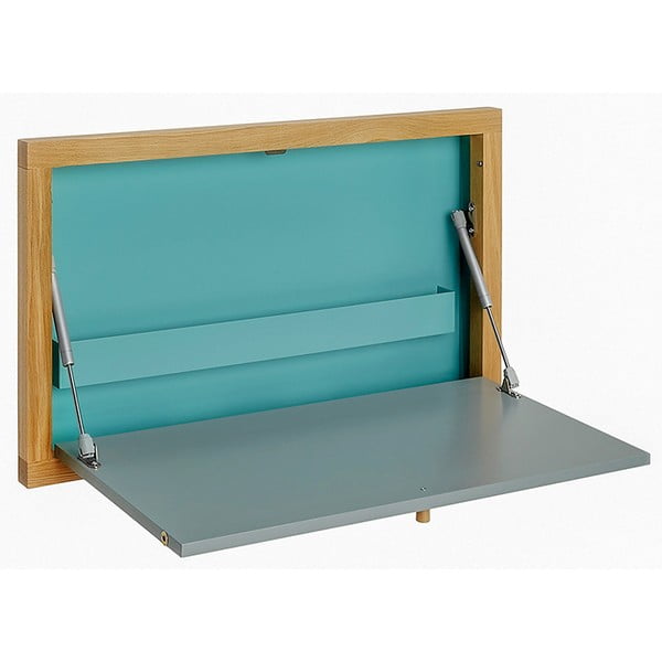 Modrý vyklápací stôl Woodman Banti-image-3