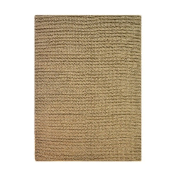 Béžový koberec z novozélandskej vlny The Rug Republic Zanos, 230 x 160 cm
