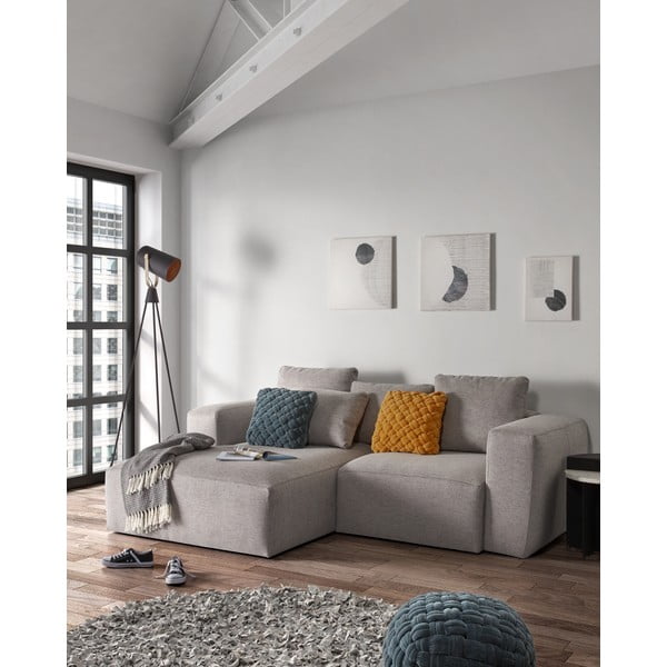 Svetlosivý vankúš na pohovku La Forma 70 × 50 cm-image-4