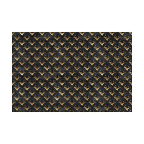 Dekoratívna tapeta na nábytok v čierno-zlatej farbe Ambiance Youlika-image-1