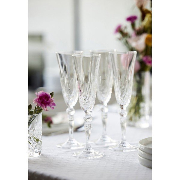 Poháre v súprave 4 ks na sekt 160 ml Melodia – Lyngby Glas-image-2