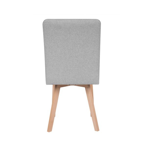 Svetlosivá jedálenská stolička Mazzini Sofas Tulip-image-4