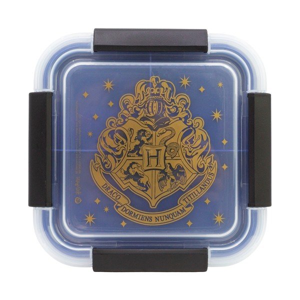 Tmavomodrý plastový detský desiatový box Harry Potter – STOR