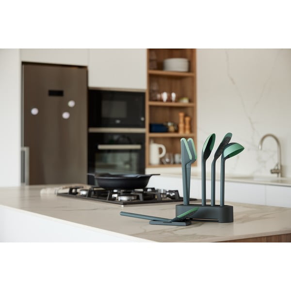 Súprava kuchynského náčinia 5 ks so stojanom – Lékué-image-4