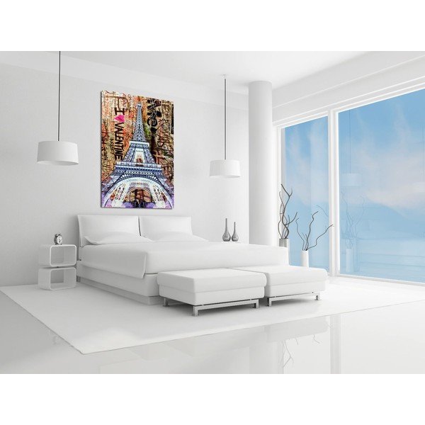 Obraz Street Art In The Sky Pink,  61 x 91 cm-image-1