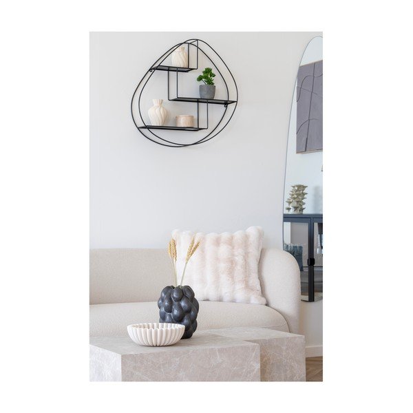 Dekoračný vankúš z umelej kožušiny 45x45 cm Galena – House Nordic-image-1