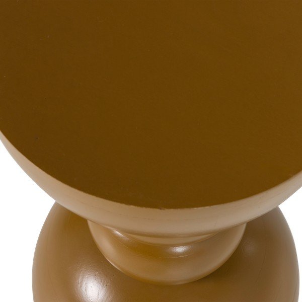 Okrúhly odkladací stolík z mangového dreva ø 35 cm Miel – WOOOD-image-3