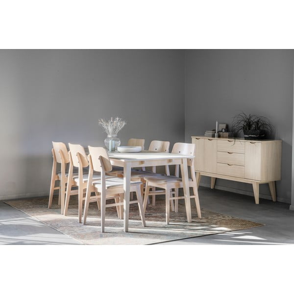 Matne lakovaný dubový jedálenský stôl Rowico Mimi, 180 x 90 cm-image-3