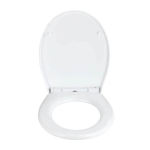 Biela toaletná doska Wenko Ostuni Easy Close-image-1