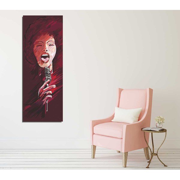 Nástenný obraz na plátne Singer, 30 × 80 cm-image-1