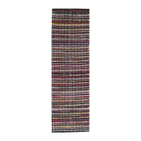 Ručne tkaný bavlnený koberec Webtappeti Arcobaleno, 50 x 80 cm
