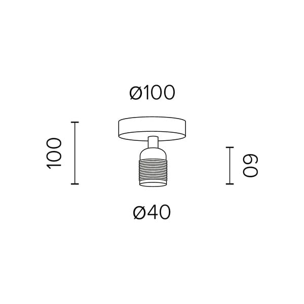 Biele stropné svietidlo Sotto Luce Uno-image-2