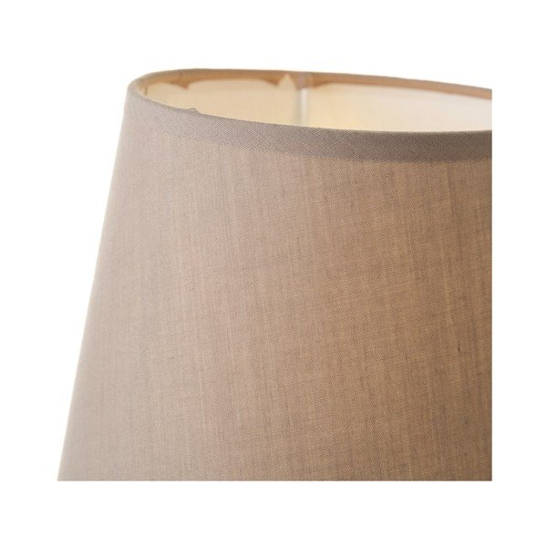 Béžová keramická stolová lampa s textilným tienidlom (výška 28 cm) – Casa Selección-image-2