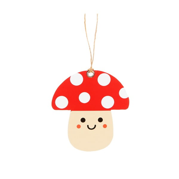 Visačky na darčeky v súprave 6 ks Mushroom – Sass & Belle
