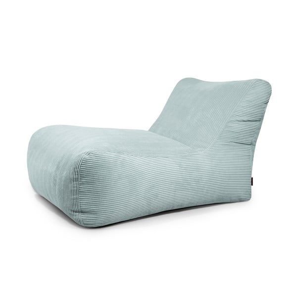 Menčestrový sedací vak v mentolovej farbe Lounge 100 – SLOWDOWN