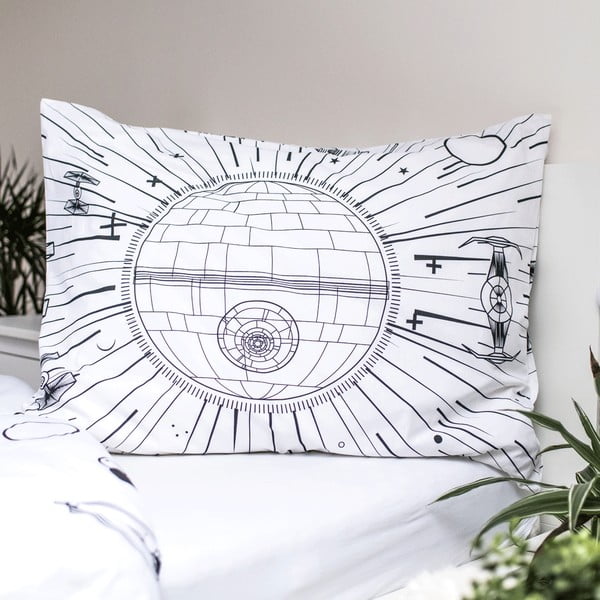 Bavlnené detské obliečky so svietiacim efektom na jednolôžko 140x200 cm Star Wars – Jerry Fabrics-image-3