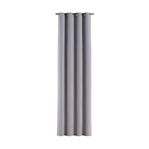 Sivý záves 260x130 cm Posh Velvet - Yellow Tipi-image-2