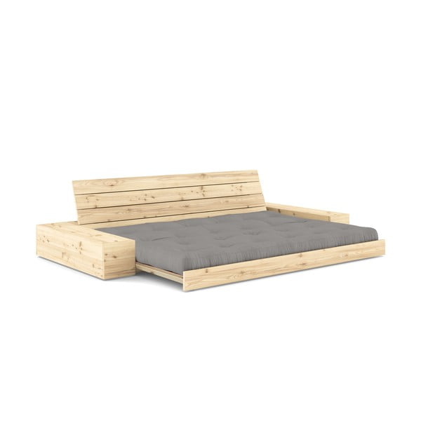 Sivá rozkladacia pohovka 244 cm Base – Karup Design-image-4