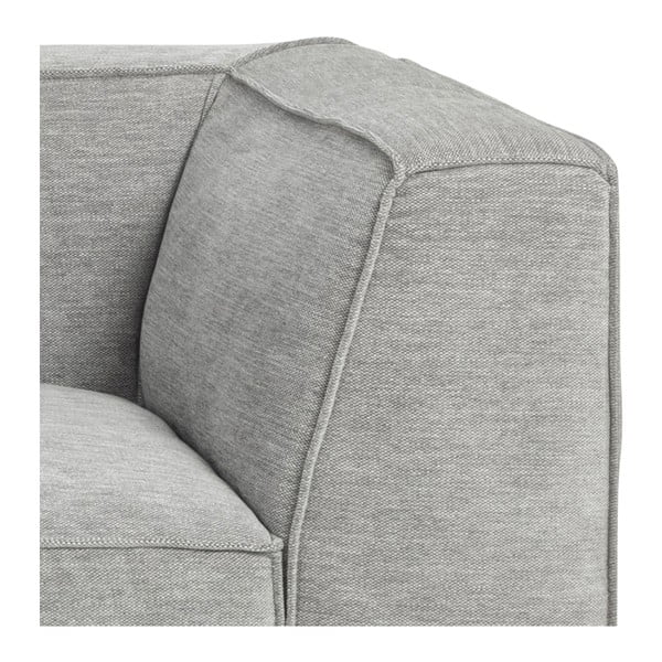 Svetlosivá modulárna rohová pohovka Bonami Selection Fairfield, ľavý roh, 266 cm-image-1