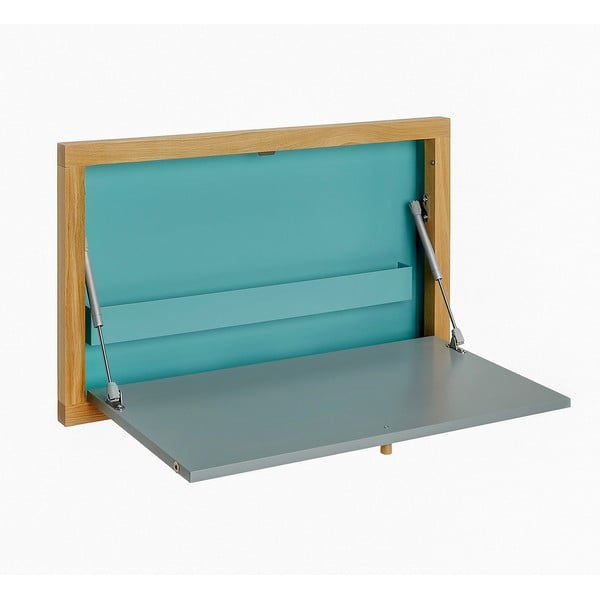 Modrý vyklápací stôl Woodman Banti-image-2