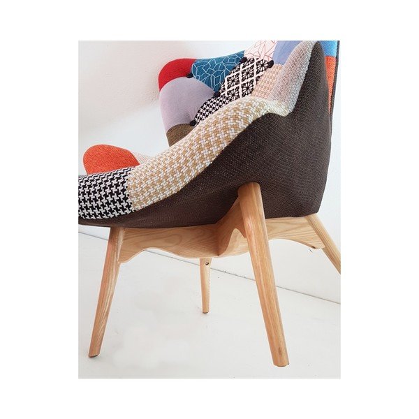 Patchworkové kreslo Castagnetti Fin-image-4