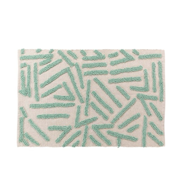 Prateľný koberec v mentolovo-krémovej farbe 60x90 cm Athena – douceur d'intérieur-image-4