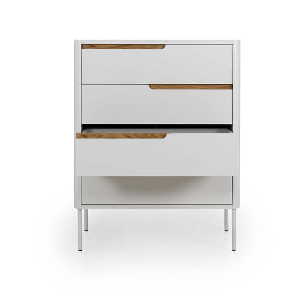Biela komoda Tenzo Switch, 80 x 102 cm-image-3