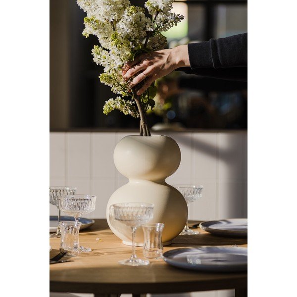 Béžová keramická váza (výška  36 cm) Tuga – noo.ma-image-2