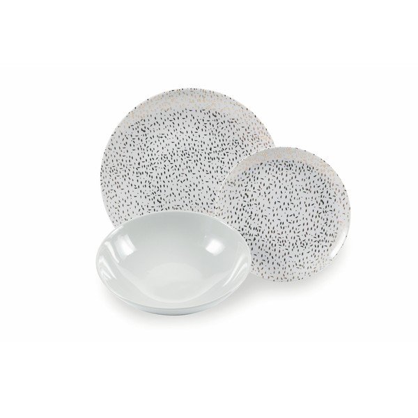 18-dielna súprava riadu z porcelánu a kameniny Villa d'Este Sparkle-image-1