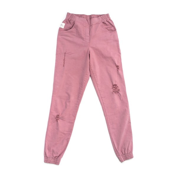 Ružové nohavice Lull Loungewear Glamorous, veľ. XL