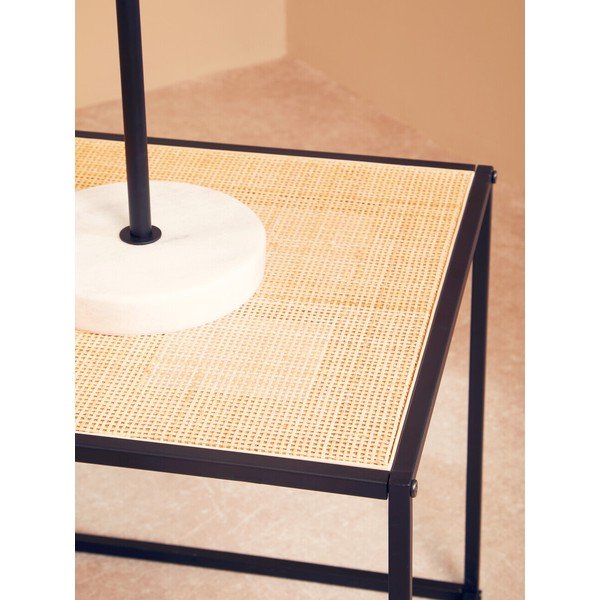 Ratanový odkladací stolík 44x44 cm Depok – Premier Housewares-image-4