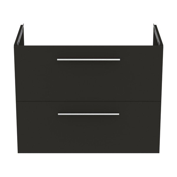 Antracitová závesná skrinka pod umývadlo 80x63 cm i.Life A – Ideal Standard