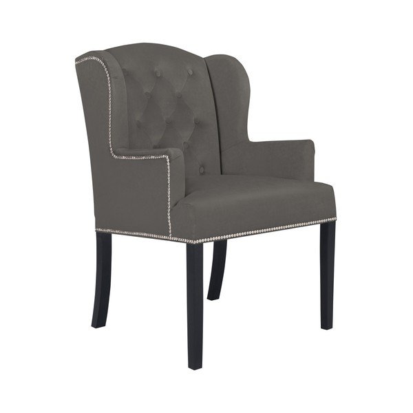 Sivé kreslo Mazzini Sofas Apollo