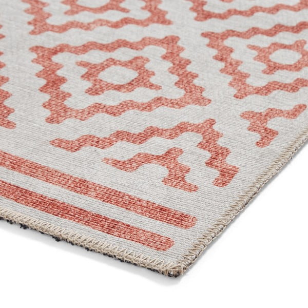 Oranžový prateľný koberec 152x230 cm Coral Orange – Think Rugs-image-4