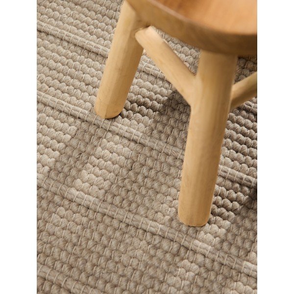 Béžový ručne tkaný vlnený behúň 80x250 cm Camden Parker – Ted Baker-image-3