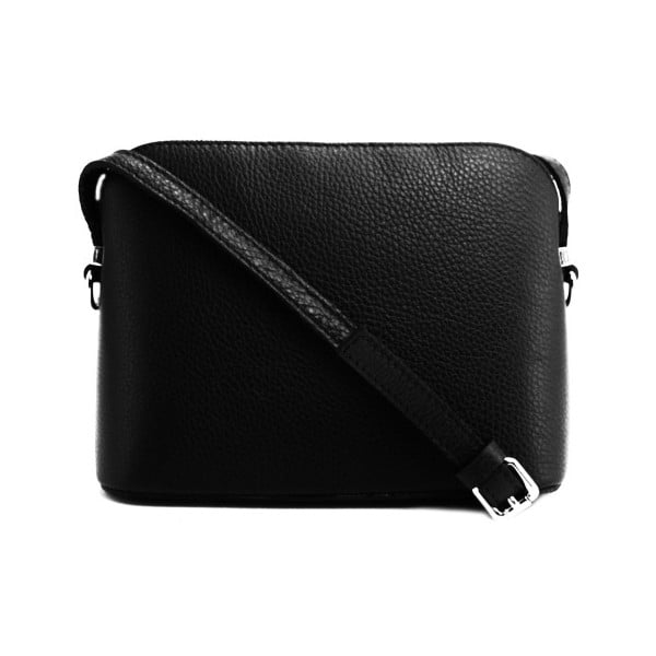 Čierna kabelka z pravej kože GIANRO' Bar