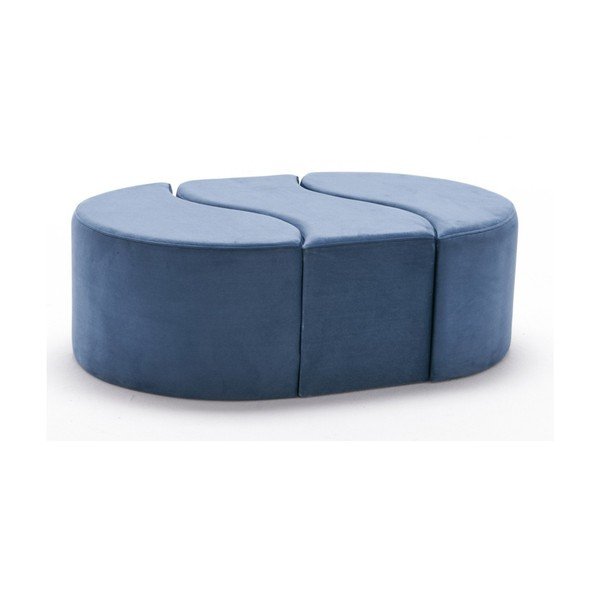 Svetlomodrý taburet Alya – Artie