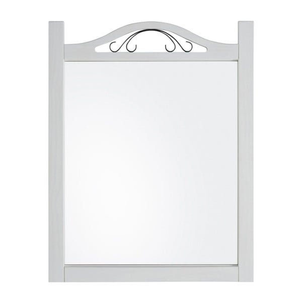 Biele nástenné zrkadlo 13Casa Perla
