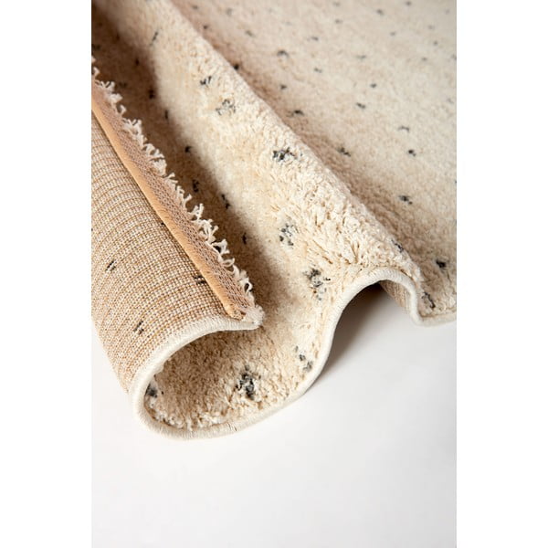 Čierny/krémový koberec 160x230 cm Dottie Black – Universal-image-1